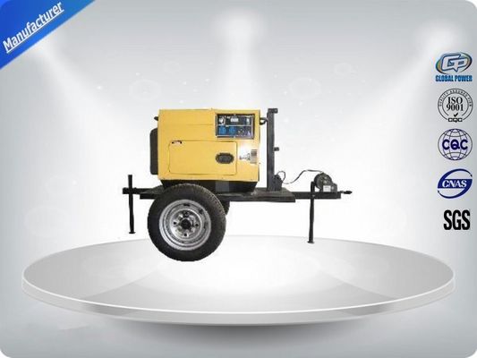CINA Generator Trailer Besar 3 Silinder 75dB, Output Daya 64 kw, Konfigurasi Sejajar pemasok