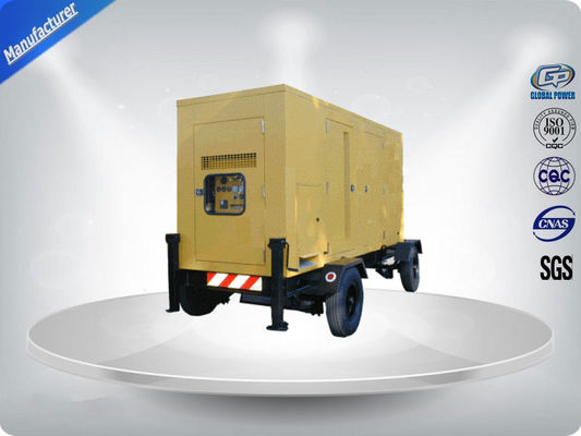 CINA Low Noise Trailer Mounted Generator Mobile Six cylinder 100-200kw 225kva pemasok