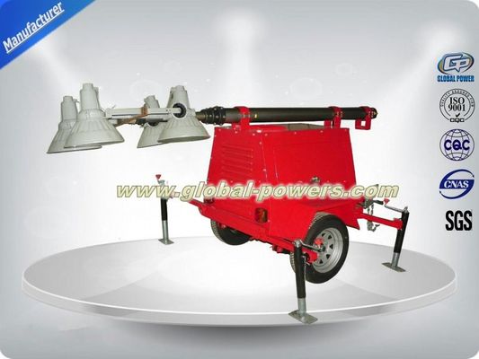 CINA Lead Acid Battery Generator Light Tower Trailer For Emergency Lighting pemasok