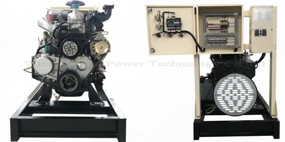 CINA Low Noise KOFO N4105ZDS Air Laut Dingin Generator Diesel Terbuka Generator Alternator Tanpa Sikat pemasok