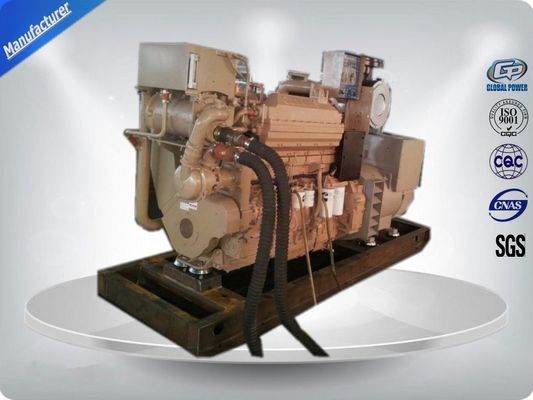 CCS Three Phase Marine Diesel Genset Turbocharged With DCEC Cummins Engine pemasok