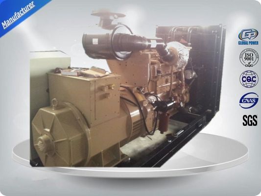 Genset Kelautan 4 Kawat 40kw-176kw Dengan Starter Listrik DC24V pemasok