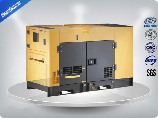80Kw / 100Kva Tiga Fase Power Generating Sets Silent Canopy Untuk Sekolah pemasok