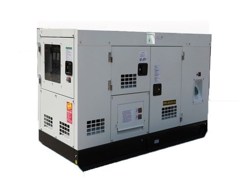 80Kw / 100Kva Tiga Fase Power Generating Sets Silent Canopy Untuk Sekolah pemasok