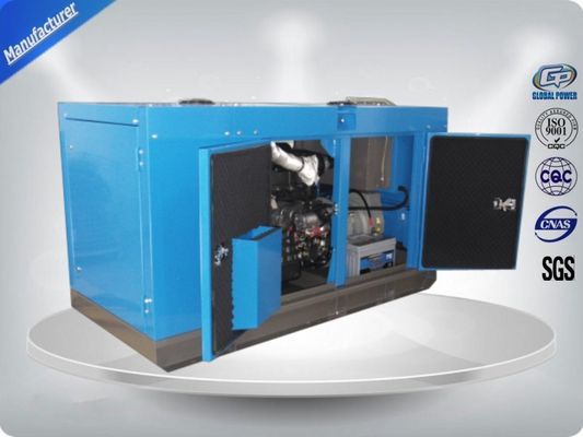 10-100 kw AVR 75 dB Diam Diesel Generator Set Dengan 126 A Rated Current pemasok