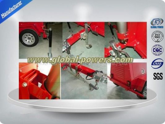 60Hz  Single Phase Portable Mobile Light Tower Rental With Diesel Generator pemasok