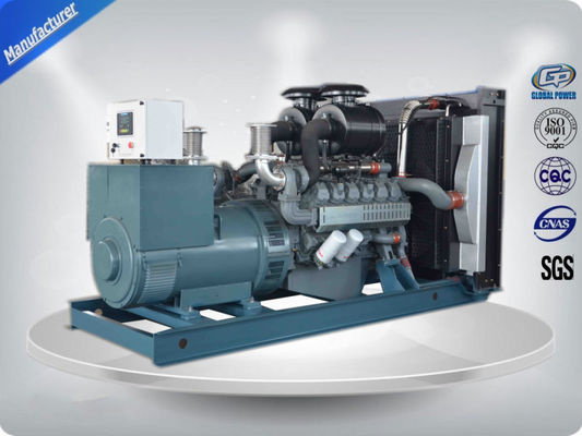 364kw terbuka tiga fase Generator Industri Set diam dengan Stamford Alternator pemasok