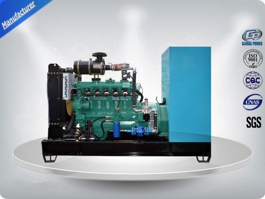 Generator tipe terbuka 3 fase bertenaga gas alam 6 silinder dengan mesin Weichai pemasok