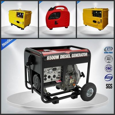 Silent Type Portable Home Generators , Single Phase Diesel Generator 2.8 Kva pemasok