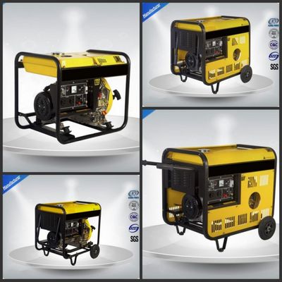Electric Start Single Phase Portable Generator Set Rental Air Cooled 4.5 Kva pemasok