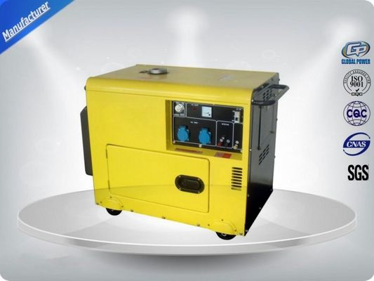 4.5kva Silent Diesel Generator For  Home Use 3 Phase Portable Generator Set 72 dB With Digital Panel , Silent Frame pemasok