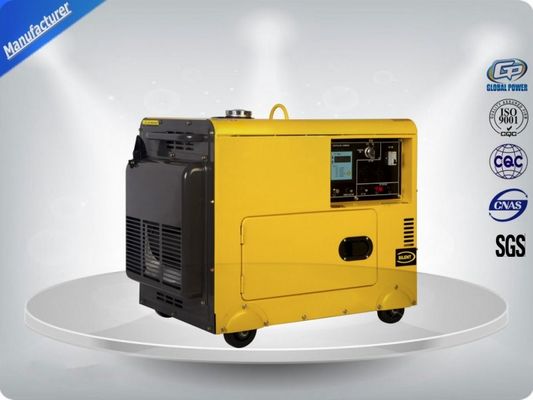 4.5kva Silent Diesel Generator For  Home Use 3 Phase Portable Generator Set 72 dB With Digital Panel , Silent Frame pemasok