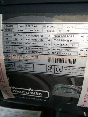 Genset Diesel Kedap Suara 36KW (Tipe Super Senyap) Bertenaga Mesin Perkins pemasok