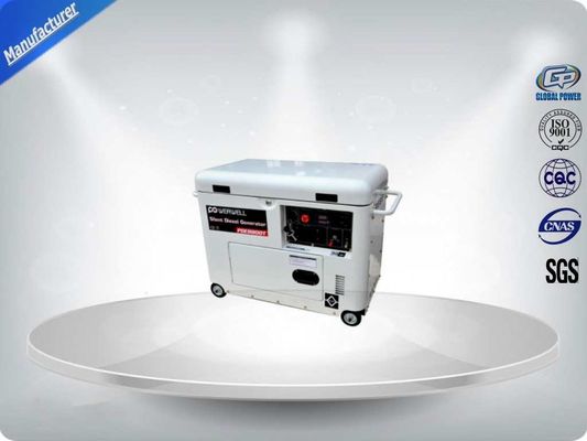 50Hz 7.5kva Silent / Open Portable Diesel Generator, Max Output 8.25kva Air-Cooled Single Phase Diesel Generator pemasok