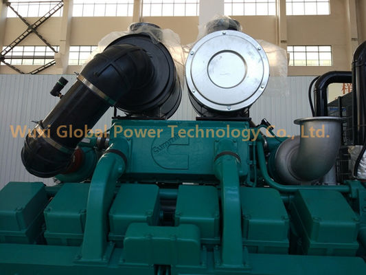Cummins KTA38-G2 Generator Set Prime 730KW / 913KVA Dengan Generator Alternator STAMFORD pemasok