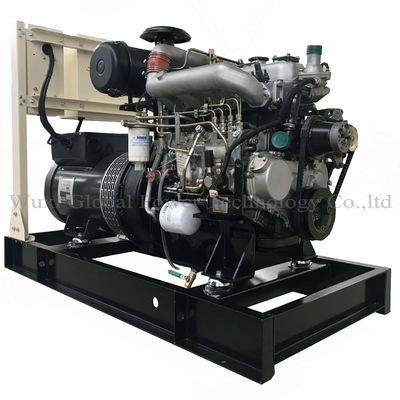 Genset Tanpa Sikat Pendingin Air Laut KOFO Open Generator Set Elektronik Dengan 3 Fasa 4 Kabel pemasok