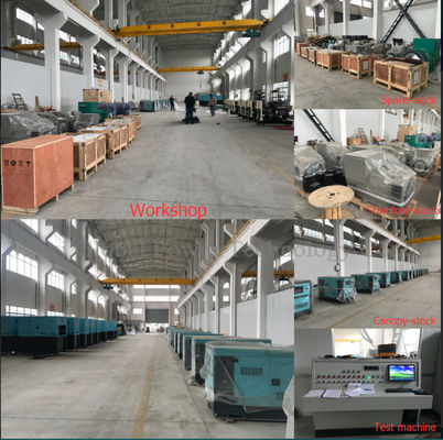 12KW / 15KVA Air Laut didinginkan Generator Diesel Terbuka Dengan Mesin Diesel Yanmar pemasok